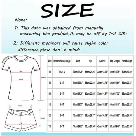 

BIZIZA Baby Girl Outfit Cute Christmas 2-Piece Winter Long Sleeve T Shirts Pants for 1Y-7Y Kids Red 130