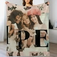 thumbnail image 3 of HENGT Besties Cozy Throw Blanket That One Friend You Can Trust with Anything Throw Blanket Lightweight to BFF 6 Photos Lightweight Soft All Season Use Dream Gifts, 3 of 6