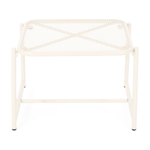 White side table / Outdoor play area for kids / Safe and stylish