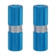 thumbnail image 1 of EeaseMX 1 par de pedales cilíndricos de aluminio antideslizantes para bazuca, eje delantero y trasero, reposapiés, palanca de lanzamiento, accesorios para bicicleta (azul), 1 of 7