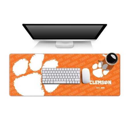 YouTheFan NCAA Clemson Tigers Logo Series Desk Pad SMU