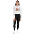 thumbnail image 5 of My Little Pony Valentine's Day Love Women's Cropped Hoodie Pullover Sweatshirt, White, X-Large, 5 of 6