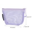thumbnail image 2 of Unique Bargains 1 Pc Lightweight Mesh Makeup Bag Makeup Bag for Business Travel Nylon Purple, 2 of 6