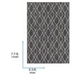 thumbnail image 3 of Livabliss Outdoor Rugs, 5x8 Eagean Traditional Black Area Rug for Patio, Porch, Deck, Backyard, Waterproof Indoor Outdoor Carpet (5'3" x 7'7"), 3 of 8