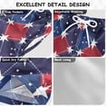 thumbnail image 4 of Red and Blue Plaids Stars Boys' Swim Trunks Board Shorts Beach Pants Bathing Bottoms 5T, 4 of 8