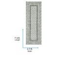 thumbnail image 2 of Livabliss Freud Modern Runner Rug, 2'7" x 7'3", Ivory, 2 of 6