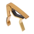 thumbnail image 4 of Aleación De Aluminio Ukulele / Guitarra Eléctrica Acústica Capo Clamp Tune Changer Cuerda Instrumento Partes 3.15x3.15inch Oro CUTICAT Pinza de afinación de capo de guitarra, 4 of 7
