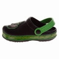 thumbnail image 3 of Monster Jam Boys Grave Digger Slip-On Clogs with Back Strap (Toddler), Green, Size: 11-12, 3 of 7