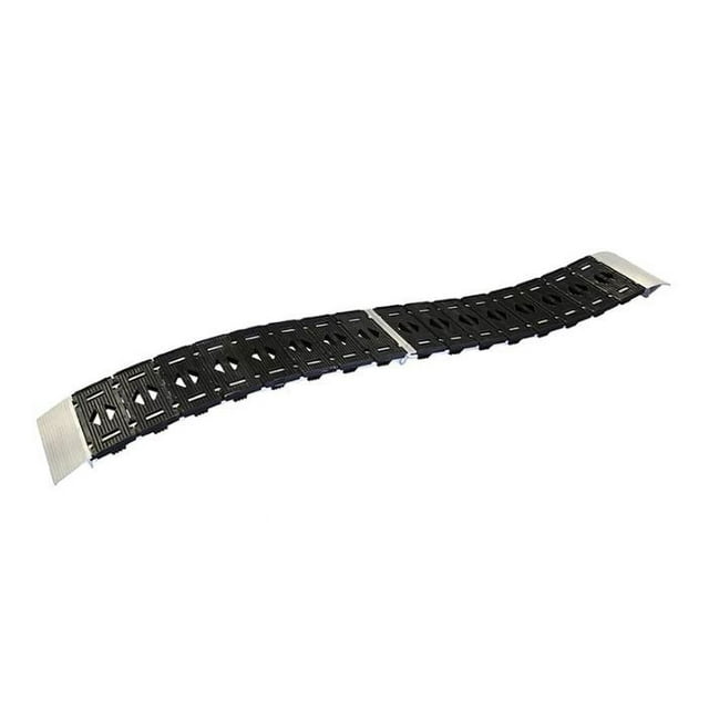 Winston Bed Ramp 3086 CargoSmart; 12 Inch Width x 90 Inch Length; Rated For 750 Pounds; Aluminum And Hybrid Polymer; S-Curve; Folding; Single