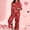 Red-2, variant on Valentines Pajamas Two Piece Set Silk Pj Valentines Printed Long Sleeve Pj Set Women Loungewear Set Gifts For Valentines Day