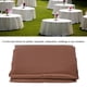 thumbnail image 4 of Mantel Lavable Para El Hogar De 145x320cm, Cubierta De Mesa, Para Decoración De Fiesta De Hotel Para Banquetes, Hogar Cergrey Color Chocolate 145cmx320cm (Sin Costuras), 4 of 8