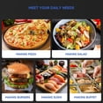 thumbnail image 7 of 48Inch Refrigerator Sandwich/Salad Prep Table Refrigerator,7.42 cu. ft W 1 Door Commercial Stainless Steel Counter Food Prep Station Cooler Refrigerator for Restaurant Bar, 7 of 7