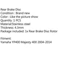 thumbnail image 6 of Motor Genic Rear Brake Rotor Disc Fit for Yamaha YP 400 Majesty 400 2004-2014, 6 of 6