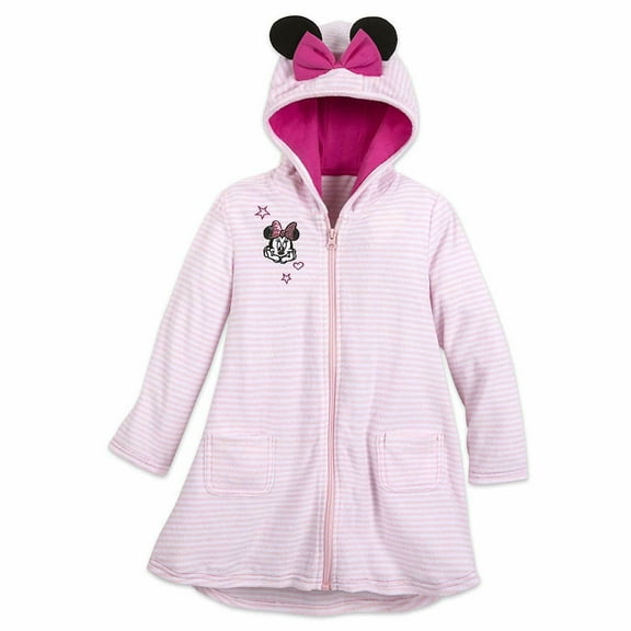 Disney Store Minnie Mouse Girl Swimsuit Cover Up Size 5/6