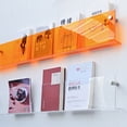 thumbnail image 3 of Acrylic Book Display Stand Makeup Cosmetics Storage Box Facial Mask Shelf  Wall Hanging Sundries  Holder Jewelry Organizer, 3 of 6
