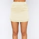 thumbnail image 4 of Falda corta sexy de encaje satinado elástico de cintura alta de color sólido informal de moda para mujer Wmkox8yi  FGJ1008, 4 of 7
