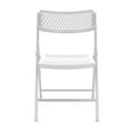 thumbnail image 3 of Hampden Furnishings Ava Collection Comfort Folding Chair, White, Pack of 4, 3 of 4