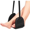 thumbnail image 1 of Airplane Footrest Portable Foot Hammock with Adjustable Straps for Travel Long Flight Train Office, 1 of 8