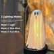 thumbnail image 5 of Decoraciones de fantasmas de Halloween Xinyu fantasma iluminado en campana de vidrio estatua de pie, 5 of 7