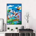 thumbnail image 3 of Póster de anime S-Sonic en papel impreso para el hogar, sala de estar, dormitorio, entrada, bar, restaurante, cafetería, pintura artística, decoración, 3 of 5