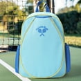 thumbnail image 1 of Mochila de tenis, bolsa para raquetas de tenis, para raquetas de squash y pelotas de bádminton. Azul, 1 of 8