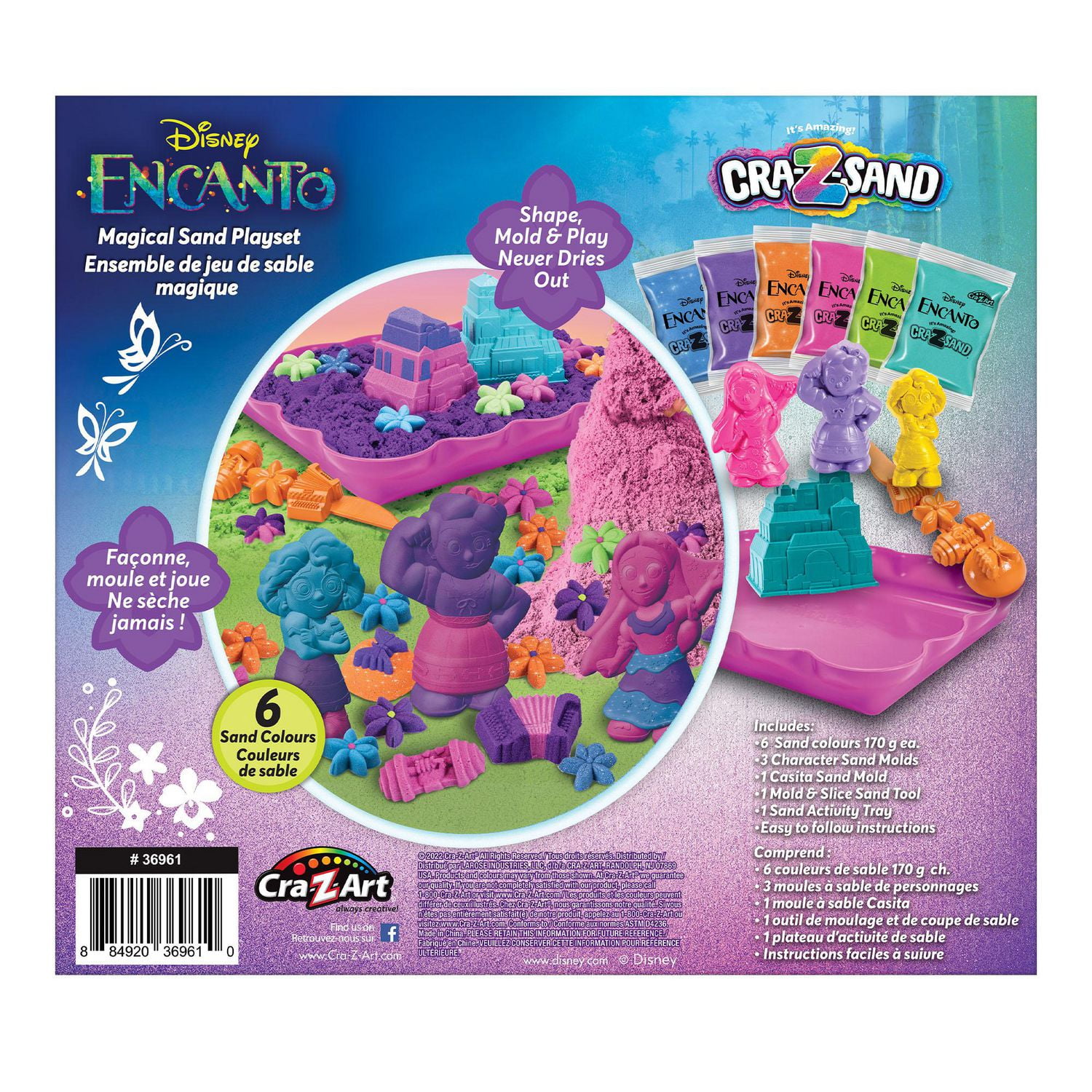 Encanto Ensemble de jeu de sable magique