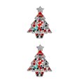 thumbnail image 4 of 2Pcs Brooch Christmas Ornament Clothes Accessories Decoration (Random Color), 4 of 7