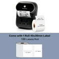 thumbnail image 4 of Phomemo-M110 Label Printer - Portable Mini Bluetooth Thermal Label Printer for Labeling, Office, and Retail, Compatible with Android and iOS, 4 of 8