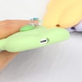 thumbnail image 5 of Compatible with iPhone 14 Pro Max Bear Case for Women Girls Girly Cute Cartoon Phone Case Lovely 3D Kawaii Design Camera Lens Protection Soft Silicone Shockproof Protective Cover, Green, 5 of 13