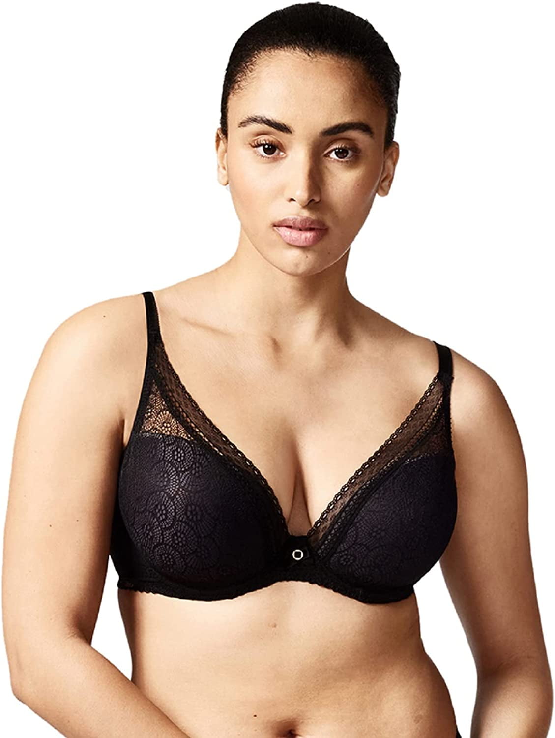 Chantelle womens Festive Lace Plunge Bra