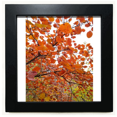 thumbnail image 1 of Automne Rouge art Déco Mode Noir Carré Cadre Photo Mur Table, 1 of 3