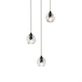 thumbnail image 3 of Eren 3 lights Black pendant, 3 of 5