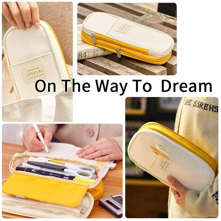 Big Capacity Pencil Pen Case, Pencil Pouch, Cute Pencil Bag for