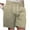 Khaki, variant on Cmfcve Athletic Shorts for Men Summer Drawstring Classic Mens Shorts 5 Inch Stretch Loose Gym Shorts with Pockets