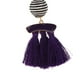 thumbnail image 4 of Las Mujeres Wedding Favorable Cuelga Los Pendientes Del Perno Behomain Joyería Púrpura Yinane Esmalte Borla Pendientes, 4 of 7