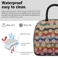 thumbnail image 3 of Obrewu Pioneer Flower Lunch Bag for Adult, Insulated, Leakproof, Oxford Cloth, 3 of 7
