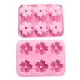 thumbnail image 3 of Molde Para Hornear Diy 6 Agujeros Sakura Molde De Nieve Molde De Bandeja De Silicona Para Chocolate Cheesecake Caramelo Cubitos De Hielo seitruly HA038595-00, 3 of 6