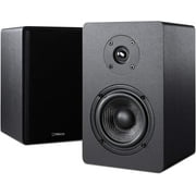 PB42X Powered Bookshelf Speakers with 4-Inch Carbon Fiber Woofer and Silk Dome Tweeter (Pair)