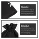 thumbnail image 5 of 10 bolsas para botellas de vino, bolsas de regalo con cordón, bolsas para empacar champán, bolsas de arpillera para vino., 5 of 5