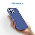 thumbnail image 4 of JETech Silicone Case Compatible with iPhone 13 Pro Max 6.7-Inch, Silky-Soft Touch Full-Body Protective Phone Case, Shockproof Cover with Microfiber Lining (Blue Jay), 4 of 7