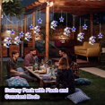 thumbnail image 3 of 138 LED Star Moon Curtain String Lights, USB Powered Fairy Lights Strings with Flash and Constant Mode Light, Waterproof Twinkle Light for Window Wedding Party Bedroom Indoor Outdoor Decor, 3 of 5