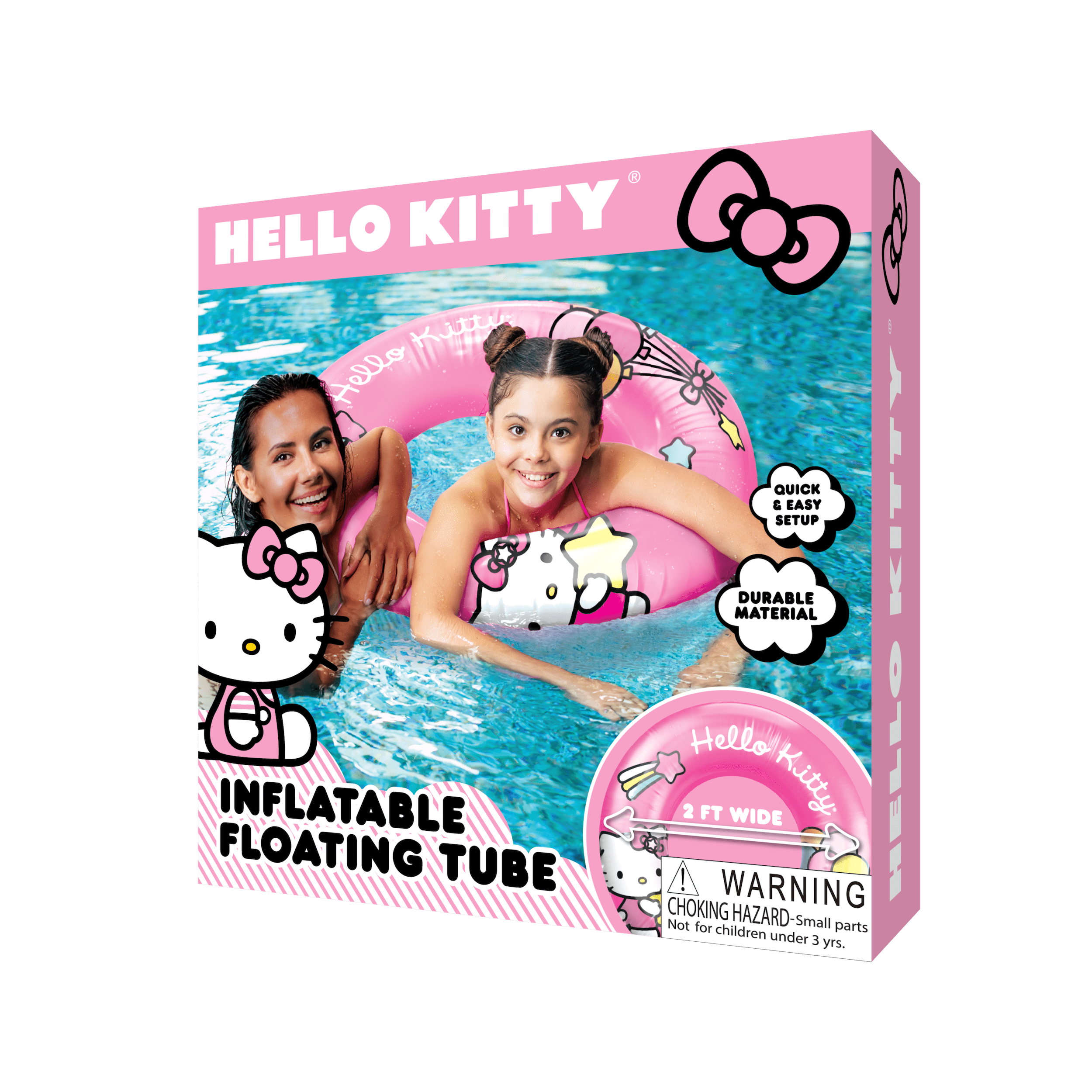 (2 pack) Hello Kitty 3 Ring Float