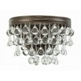 thumbnail image 4 of 132-VZ Crystorama Lighting Calypso - Two Light Wall Sconce in Classic Style - 10.75 Inches Wide by 7.25 Inches High-Vibrant Bronze Finish, 4 of 7