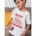 thumbnail image 2 of Heart Crusher T-Shirt Toddler -GoatDeals Designs,  4 Toddler, 2 of 4