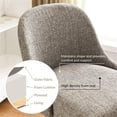 thumbnail image 3 of Leick Favorite Finds Barrel Back Metal Counter Stool Set in Gray/Espresso, 3 of 23