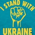 thumbnail image 3 of CafePress - I Stand With Ukraine Womens Tri Blend T Shirt - Womens Tri-blend T-Shirt, 3 of 4