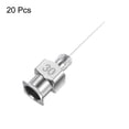 thumbnail image 3 of Uxcell 20pcs 30G agujas de dispensación de acero inoxidable, tubo de aguja de pegamento de 1/2" punta roma, 3 of 7