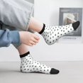 thumbnail image 5 of Goofa Turtle Pattern Non Slip Socks with Grips for Elderly, Crew Socks Yoga Hospital Socks Cushioned Sole Gripper Socks for Men Women, 5 of 5