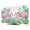 Pink, Green, White, variant on TV Cover Indoor, Pink Flamingo Stretch TV Dust Cover Television Screen Protector, Summer Tropical Palm Leaves Burlap Elastic Polyester Display Covers, Monitor Slipcover for LED LCD TVs 32 Inch