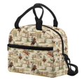 thumbnail image 3 of HUIACONG Rodeo Cowboys on Horseback Lunch Bag, Aluminum Film Zipper Insulated Tote for Women, Built to Last Durable Insulated Lunch Tote for Office, 3 of 10